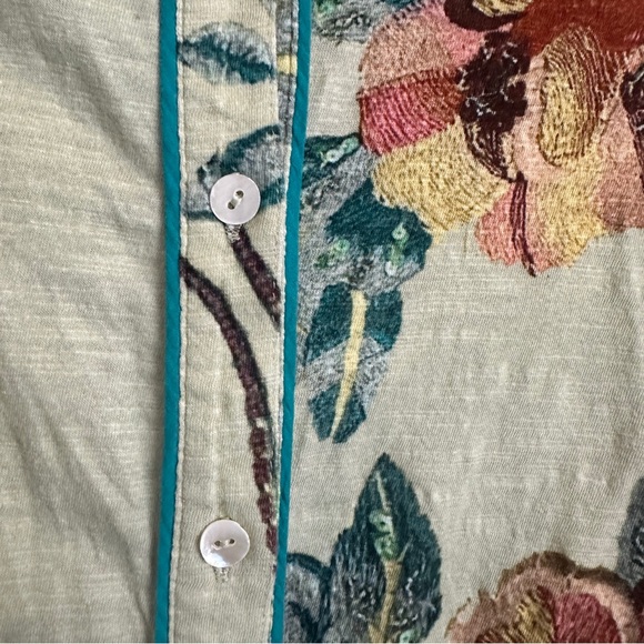 Soft Surroundings Elena Top Sz 1X Sheer Panels - Picture 3 of 12